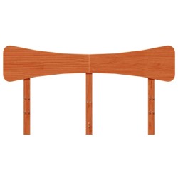 Tête de lit cire marron 150 cm bois massif de pin 624166624166