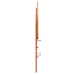 Tête de lit cire marron 150 cm bois massif de pin 624166624166