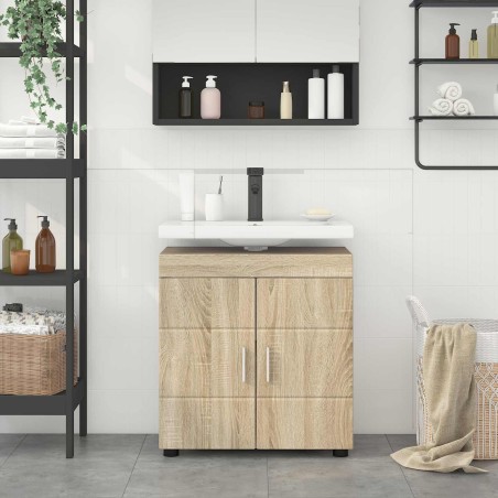 Ensemble d'armoire de salle de bain TULUM Chêne Sonoma 624193624193