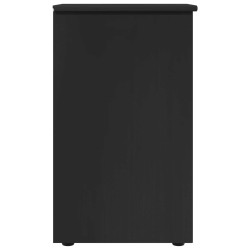 Armoire Noir 34 x 39 x 61,5 cm Bois de Pin Massif 624194624194