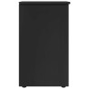 Armoire Noir 34 x 39 x 61,5 cm Bois de Pin Massif 624194624194