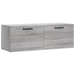 Armoire murale sonoma gris 100x36,5x35 cm bois d'ingénierie 624195624195