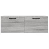 Armoire murale sonoma gris 100x36,5x35 cm bois d'ingénierie 624195624195