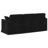 Canapé Noir 198 x 78 x 80 cm Velours 624197624197