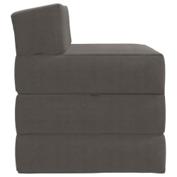 Canapé-lit pliable Gris clair 200 x 70 x 15 cm 624203624203