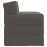 Canapé-lit pliable Gris clair 200 x 70 x 15 cm 624203624203