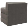 Canapé-lit pliable Gris clair 200 x 70 x 15 cm 624203624203