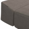 Canapé-lit pliable Gris clair 200 x 70 x 15 cm 624203624203