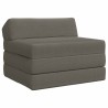 Canapé-lit pliable Gris clair 200 x 70 x 10 cm 624206624206