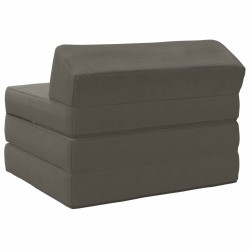 Canapé-lit pliable Gris clair 200 x 70 x 10 cm 624206624206