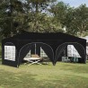 Tente de fête pop-up 575 x 288 x 245 cm Noir Tissu Oxford 624214624214