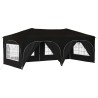 Tente de fête pop-up 575 x 288 x 245 cm Noir Tissu Oxford 624214624214