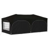 Tente de fête pop-up 575 x 288 x 245 cm Noir Tissu Oxford 624214624214