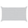 Voile d'ombre Gris clair et blanc 3,5 x 2 m 624217624217