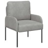Canapés avec coussin 55cm Gris clair Contreplaqué 624220624220