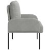 Canapés avec coussin 55cm Gris clair Contreplaqué 624220624220