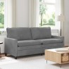Canapé Gris foncé 196 x 81 x 87,5 cm Velours 624221624221