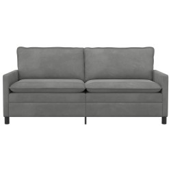 Canapé Gris foncé 196 x 81 x 87,5 cm Velours 624221624221