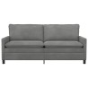 Canapé Gris foncé 196 x 81 x 87,5 cm Velours 624221624221