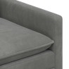 Canapé Gris foncé 196 x 81 x 87,5 cm Velours 624221624221