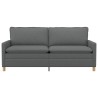 Canapé Gris foncé 196 x 81 x 87,5 cm Tissu 624222624222