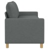 Canapé Gris foncé 196 x 81 x 87,5 cm Tissu 624222624222