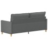Canapé Gris foncé 196 x 81 x 87,5 cm Tissu 624222624222