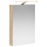 Armoire Miroir de Salle de Bain avec étagère Chêne Sonoma 624233624233