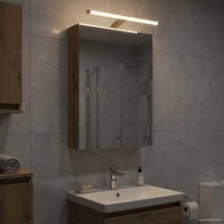 Armoire Miroir de Salle de Bain Chêne artisan 624234624234