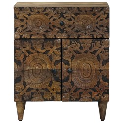 Armoire de lit Marron 50 x 33 x 60 cm Bois de mangue massif 624238624238