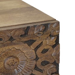 Armoire de lit Marron 50 x 33 x 60 cm Bois de mangue massif 624238624238