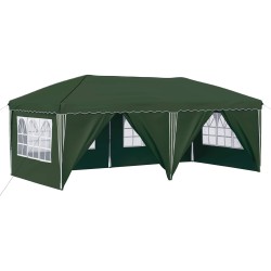 Tente de fête pop-up 575 x 288 x 245 cm Vert 624239624239