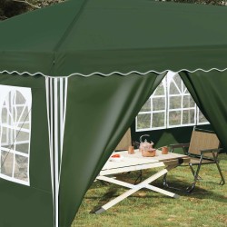 Tente de fête pop-up 575 x 288 x 245 cm Vert 624239624239