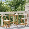 Chaises de bistrot d'extérieur 2 pcs Crème blanc 624242624242