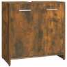 Armoire de bain Chêne fumé 60x33x60 cm Bois d'ingénierie 624267624267