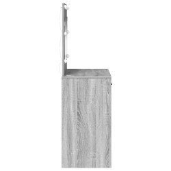 Table de Toilette avec tiroir Gris Sonoma 78,5 x 41 x 135 cm 624275624275