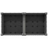 Jardinière avec Roues Gris clair 80 x 40 x 33 cm PP 624287624287