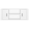 Meuble TV Blanc 100x35x40 cm Bois d'ingénierie 624288624288