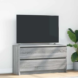 Meuble TV sonoma gris 100x35x54 cm bois d'ingénierie 624298624298