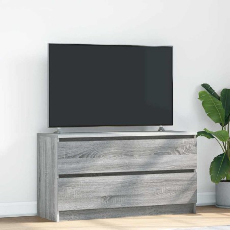 Meuble TV sonoma gris 100x35x54 cm bois d'ingénierie 624298624298