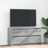 Meuble TV sonoma gris 100x35x54 cm bois d'ingénierie 624298624298