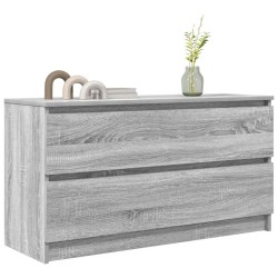 Meuble TV sonoma gris 100x35x54 cm bois d'ingénierie 624298624298