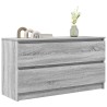 Meuble TV sonoma gris 100x35x54 cm bois d'ingénierie 624298624298