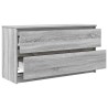 Meuble TV sonoma gris 100x35x54 cm bois d'ingénierie 624298624298