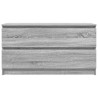 Meuble TV sonoma gris 100x35x54 cm bois d'ingénierie 624298624298