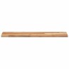 Dessus de table rectangulaire 100x20x2 cm bois massif d'acacia 624299624299