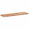 Dessus de table rectangulaire 100x20x2 cm bois massif d'acacia 624299624299
