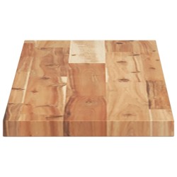 Dessus de table rectangulaire 100x20x2 cm bois massif d'acacia 624299624299