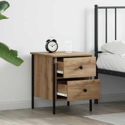 Cabinet de Chevet chêne artisanal 40 x 42 x 50 cm 624300624300