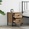 Cabinet de Chevet chêne artisanal 40 x 42 x 50 cm 624300624300